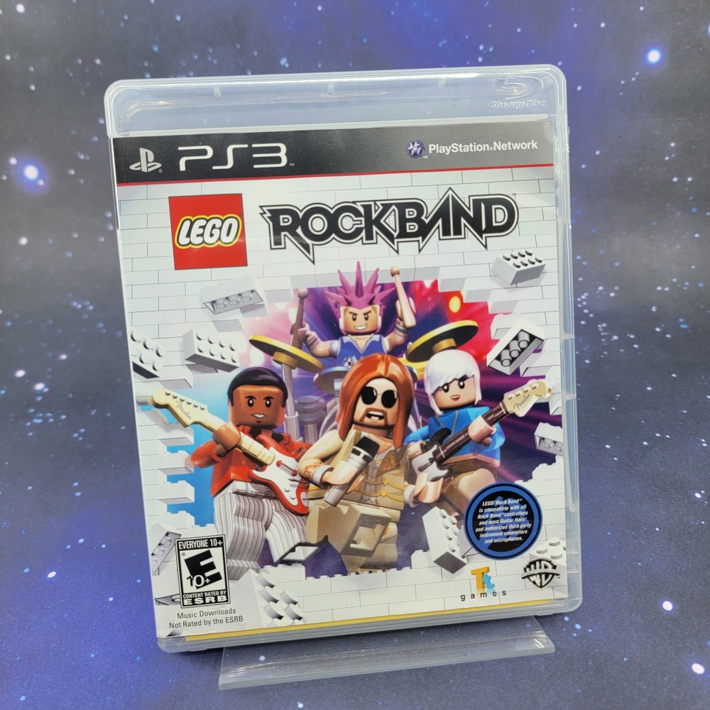 LEGO Rock Band Sony PlayStation 3 PS3 Game Complete CIB BLUS-30382